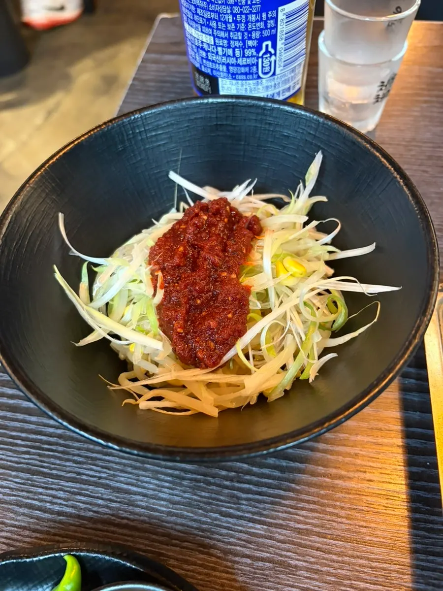 Menu at Smile Samgyeop Main Branch in Yeouido
