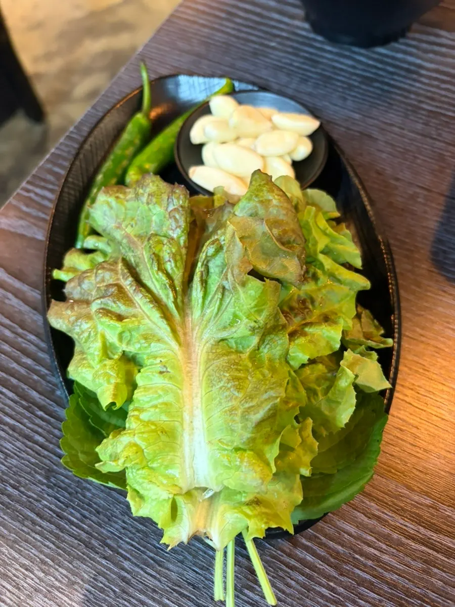 Menu information at Smile Samgyeop Main Branch in Yeouido