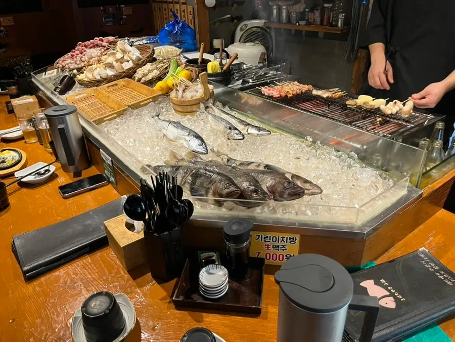 로바다야끼소담 여의도점 매장 내부