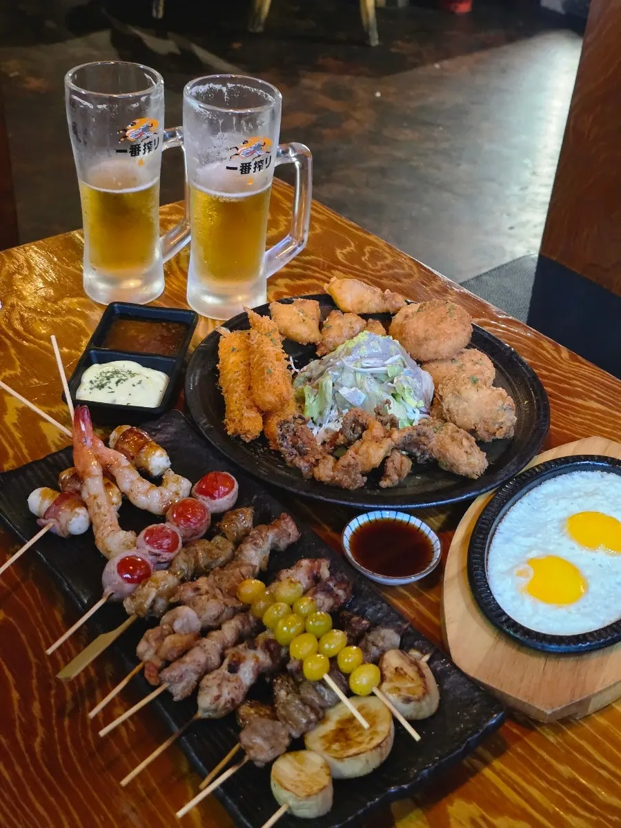 모듬꼬치 종류별 구성