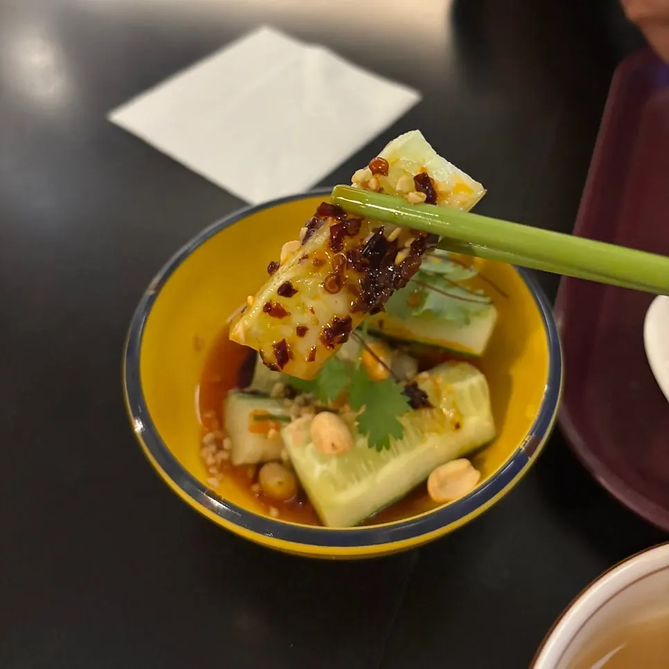 Jeongyun Kitchen cucumber muchim side dish