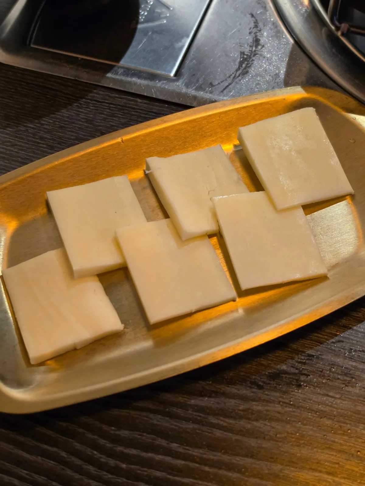 삼겹살 미나리 김치 삼합 한 점