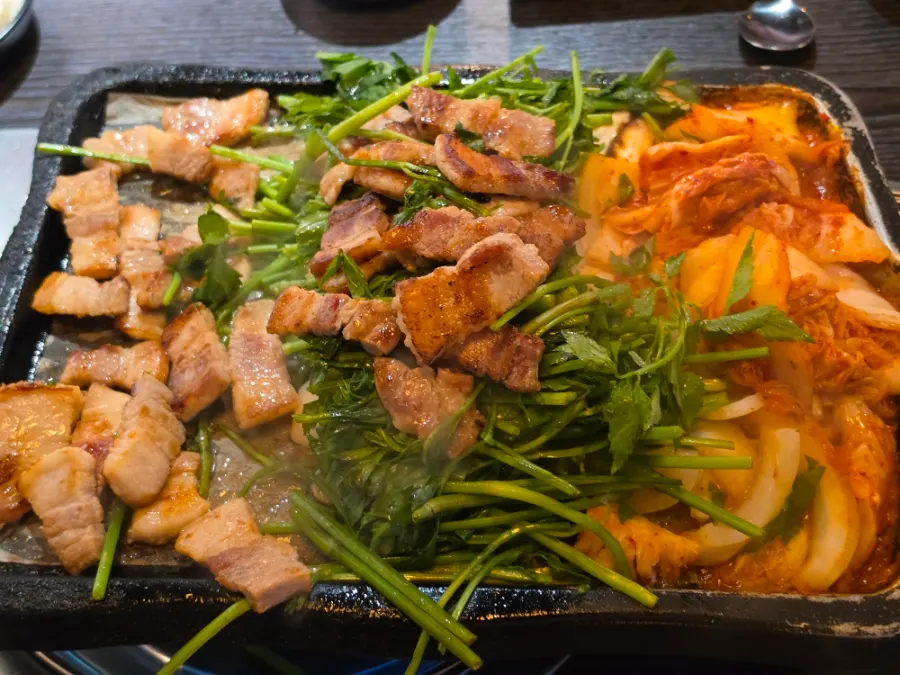 여의도 스마일삼겹 본점 마무리 사진