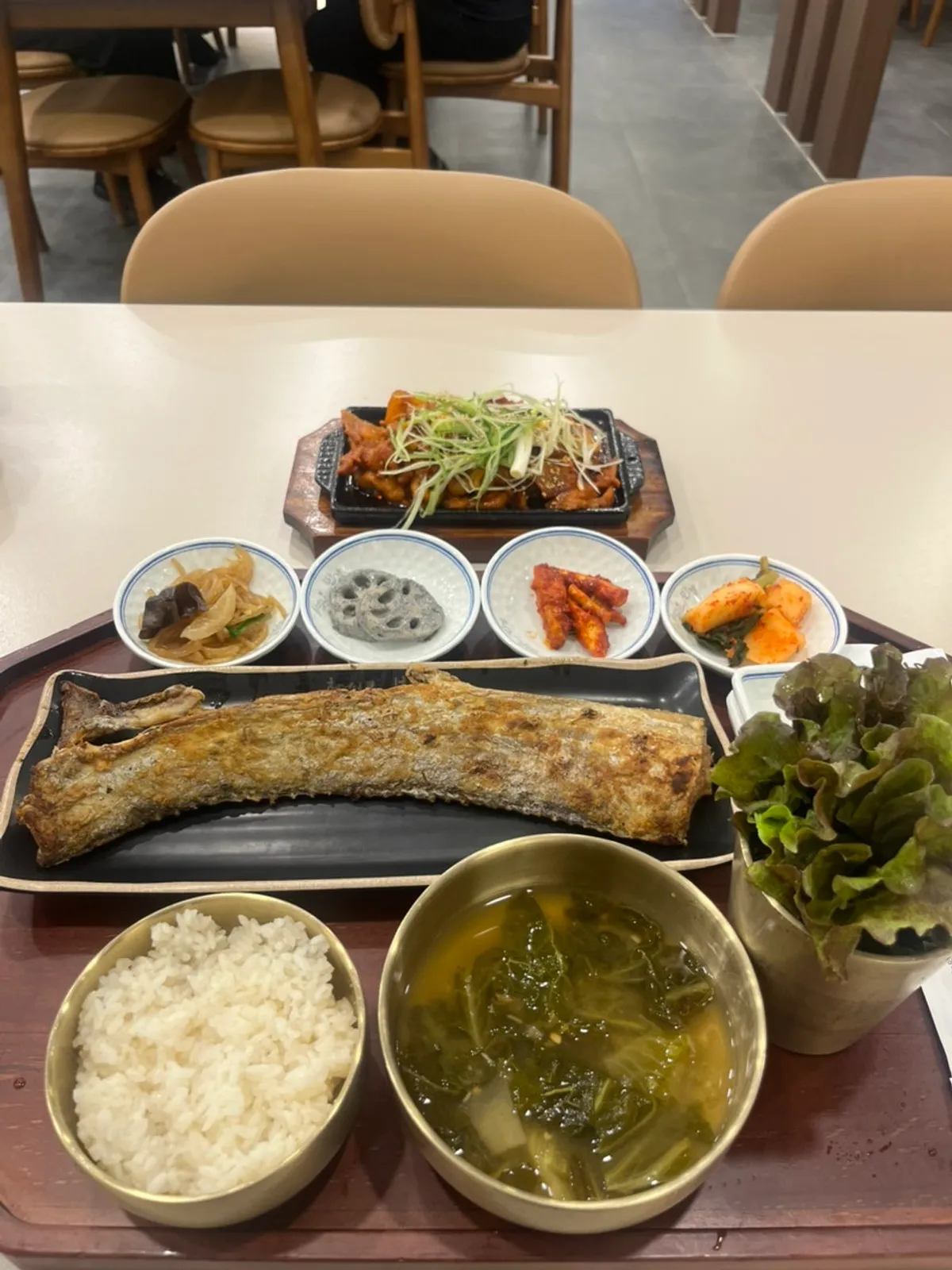 화덕 갈치구이 정식 한상 미리보기