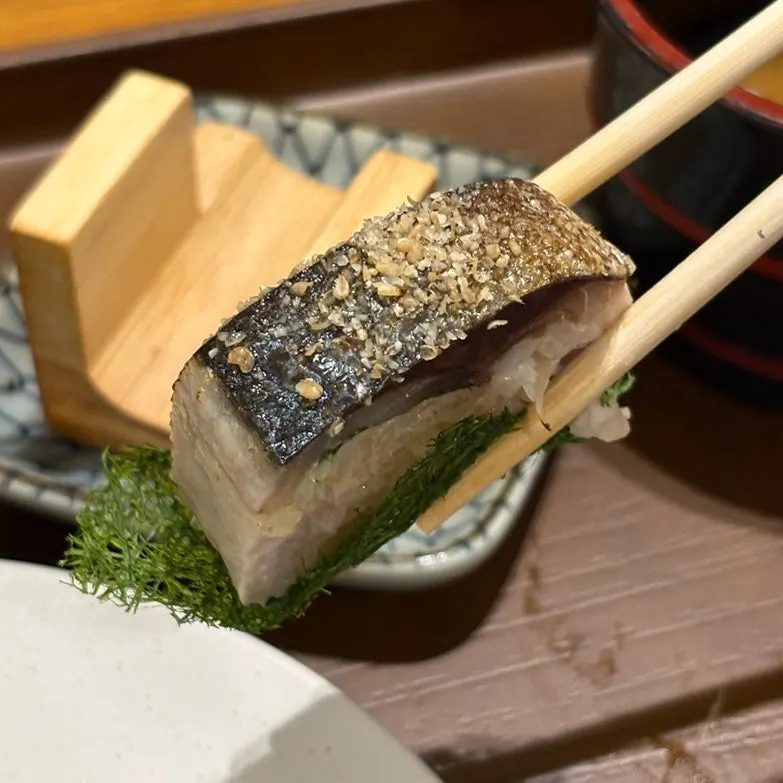 A single piece of nigiri sushi at Ilpum Yeouido Branch