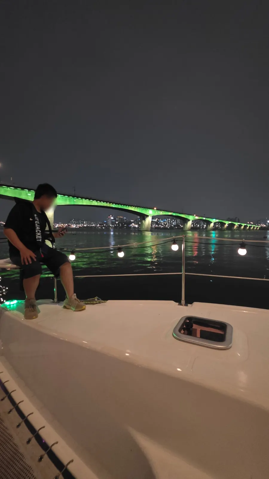 The finish of Sailing Paradise's Han River yacht tour