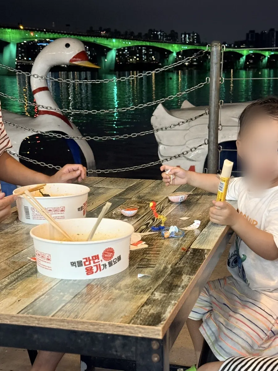 Han River outing after the yacht tour