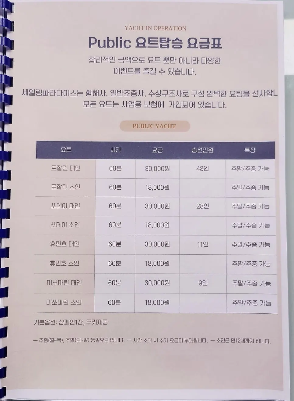 Yeouido Han River yacht experience