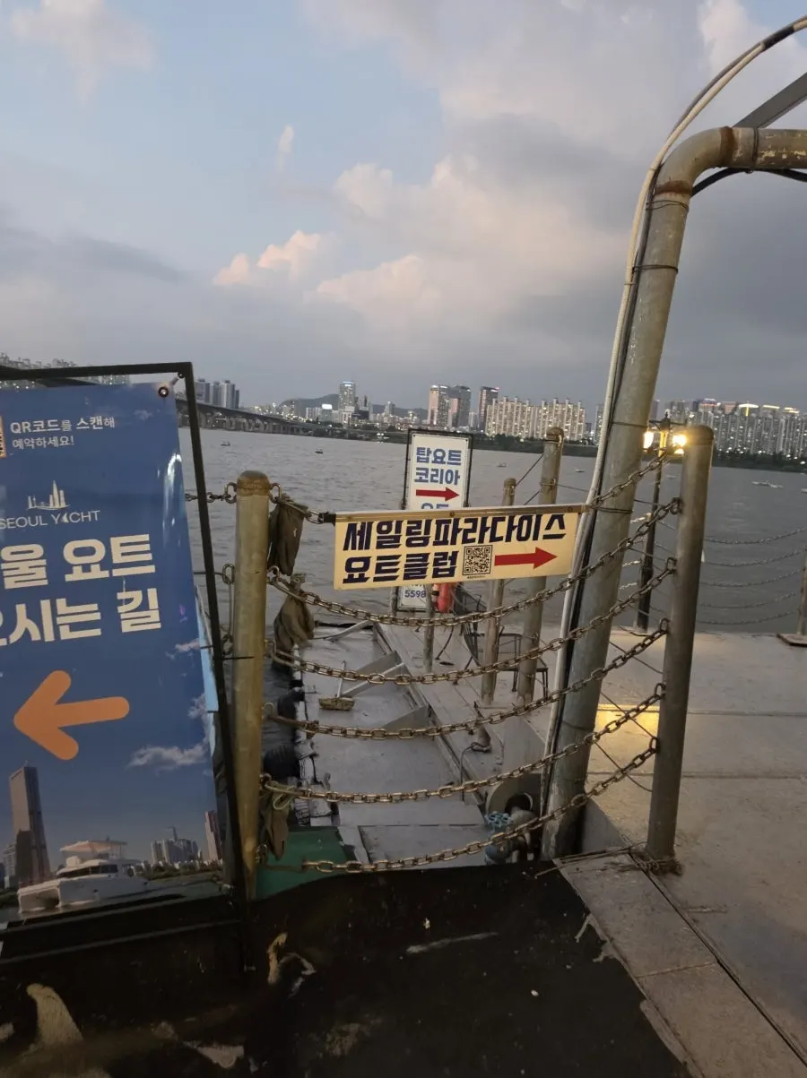 View before a Han River yacht experience