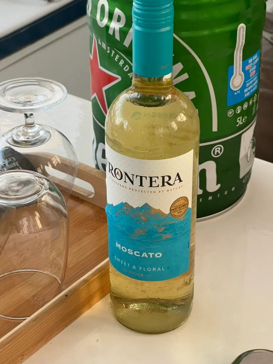 Simple refreshments prepared during the yacht ride