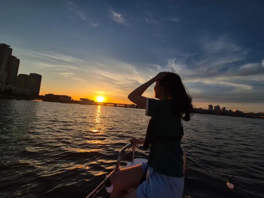 Sunset view from the Han River