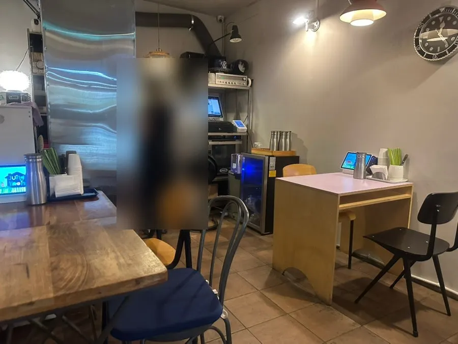 The cute, clean interior of Jeongyun Kitchen