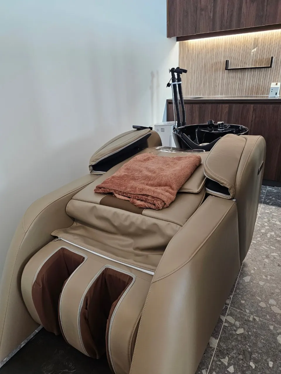 Drink and cookie provided during the treatment
