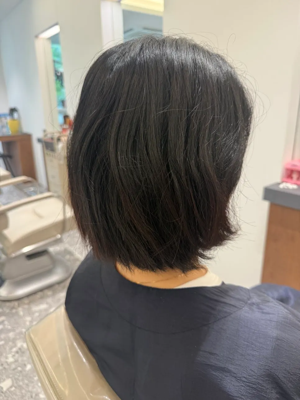 Estado del cabello antes del tinte tras un año sin teñir