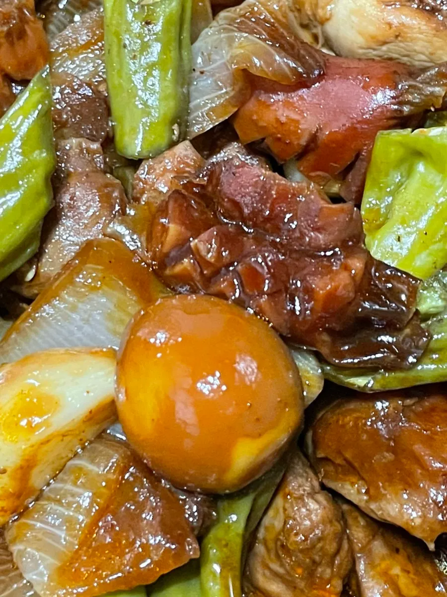 양념이 배어든 메추리알