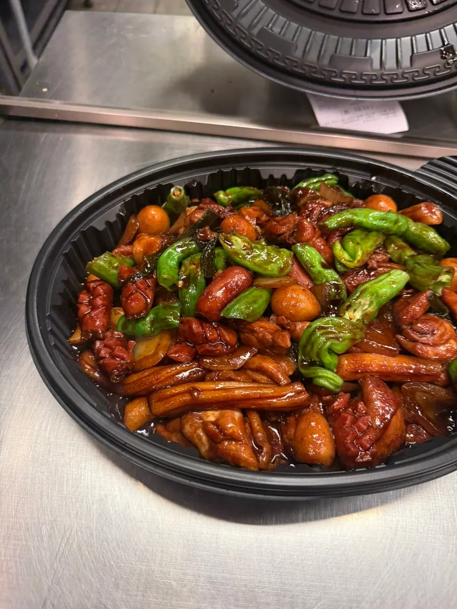 A takeout meal with Yesan Market foods