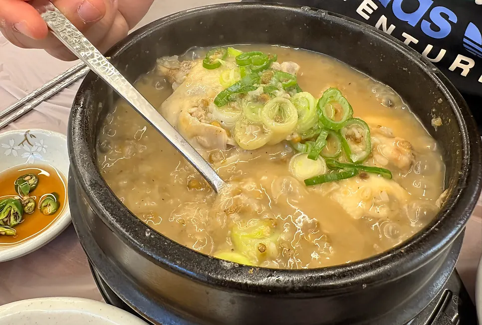 寻找补充元气食物的礼山旅行
