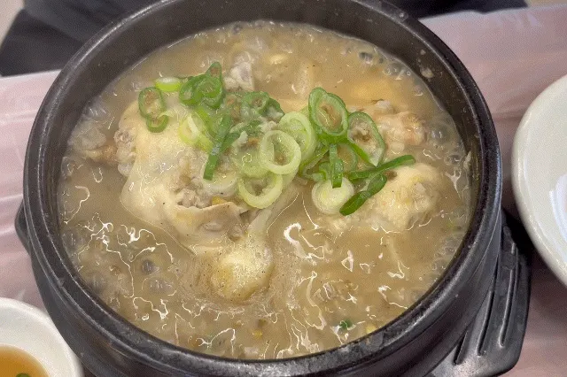 浓汤型绿豆参鸡汤