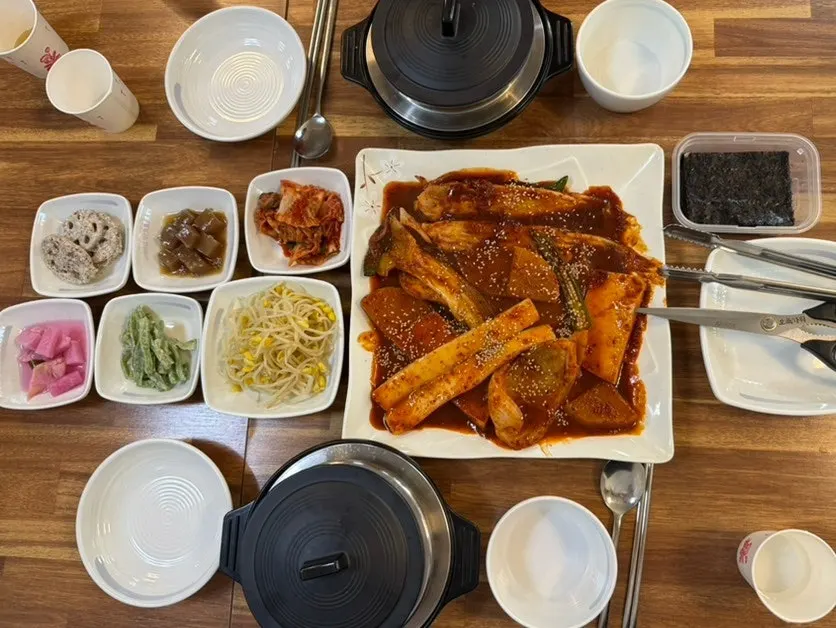 신림 한식집 예소반 가오리조림 한 상
