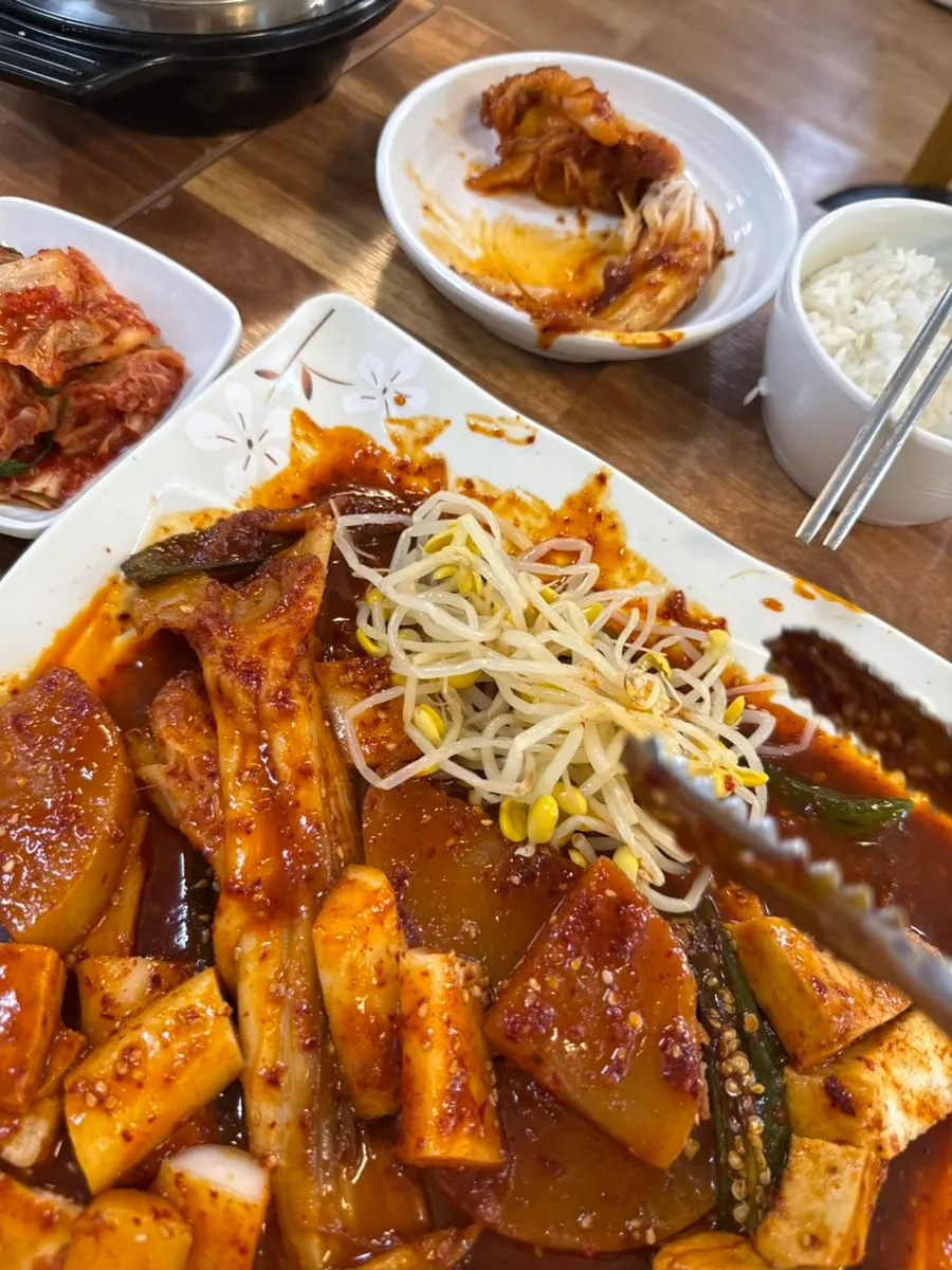 밥과 함께 먹는 예소반 가오리조림