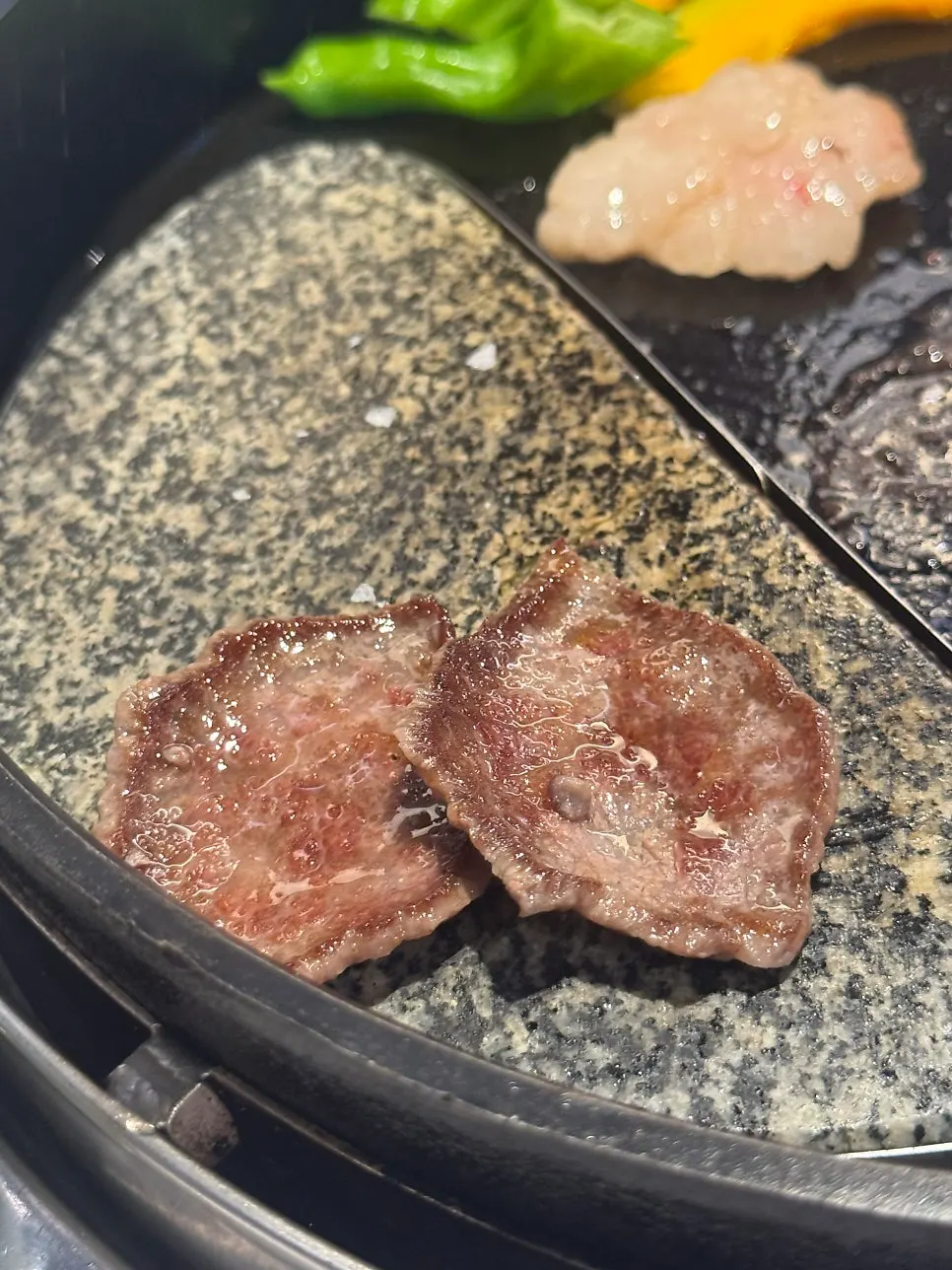 The owner grilling the hanwoo