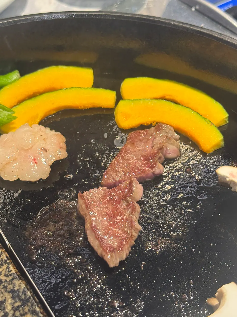 Chuck flap grilled to a golden brown