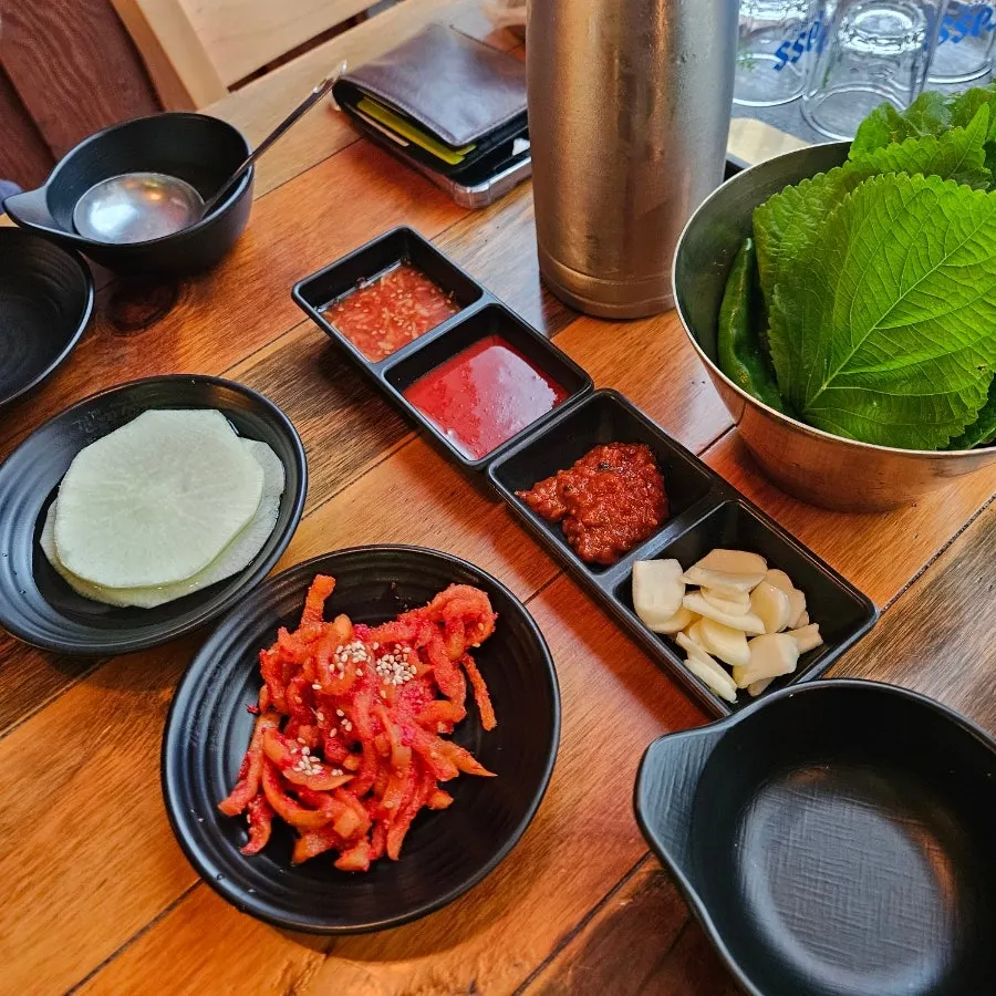 테이블 태블릿 주문 화면
