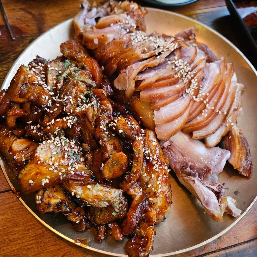 계란찜과 어묵탕 기본 상차림