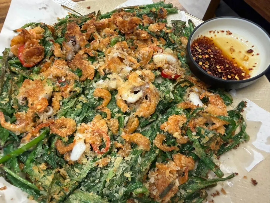 A plate of king meat dumplings