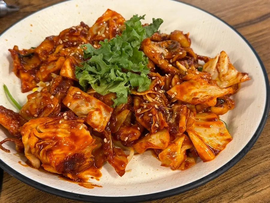 맛보기로 나온 직화쭈꾸미