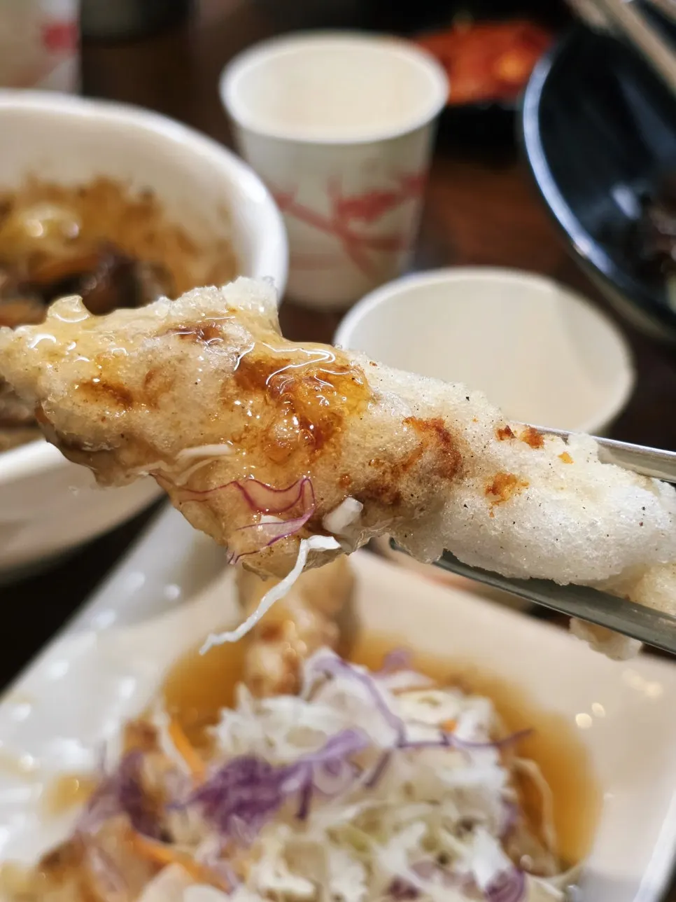 아이와 나눈 세트 메뉴 사이드