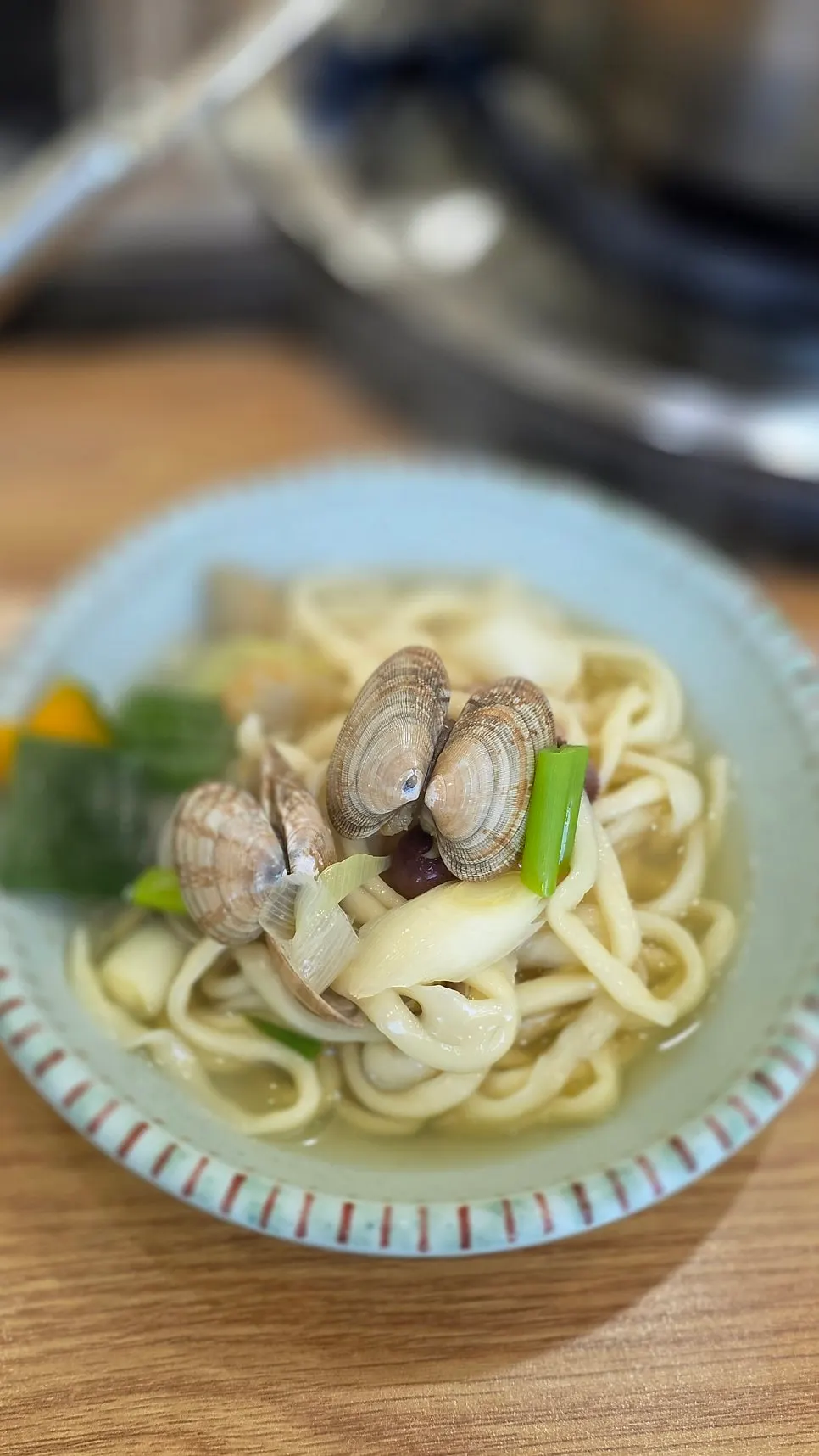Meal ending with a mention of seoritae kongguksu