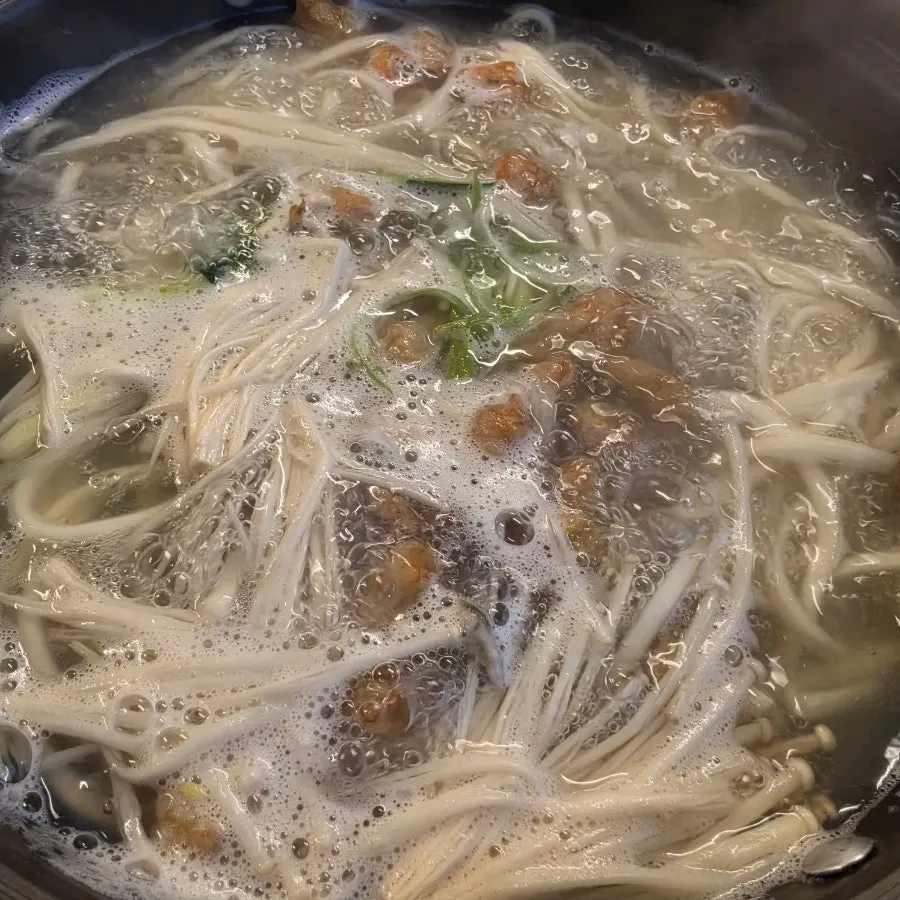 복어육수 국물 한 그릇