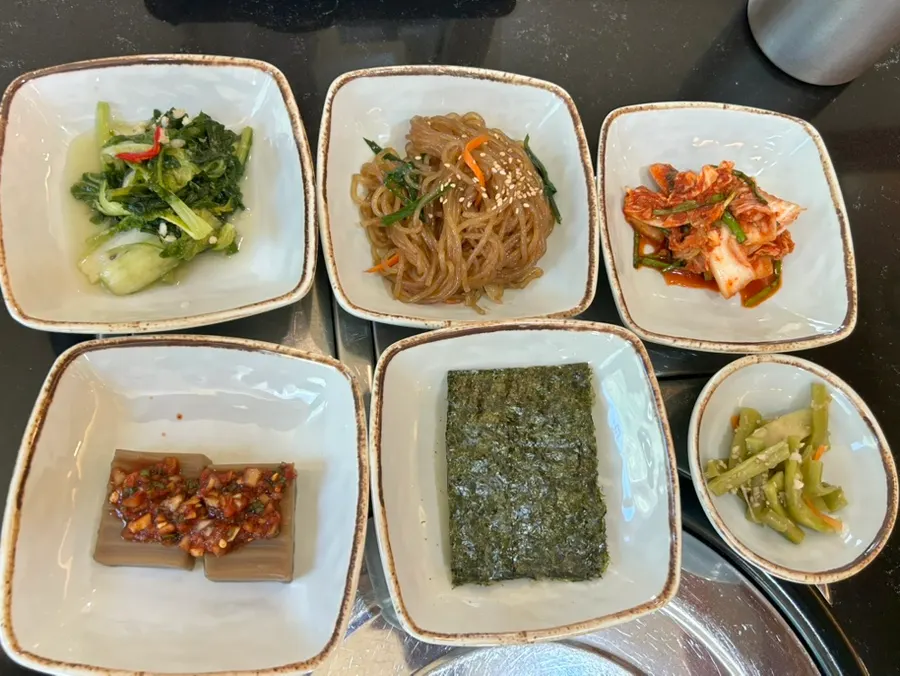 솥밥한상 정식 메뉴 안내