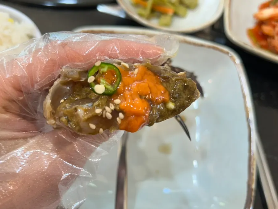 암꽃게간장게장정식 꽃게