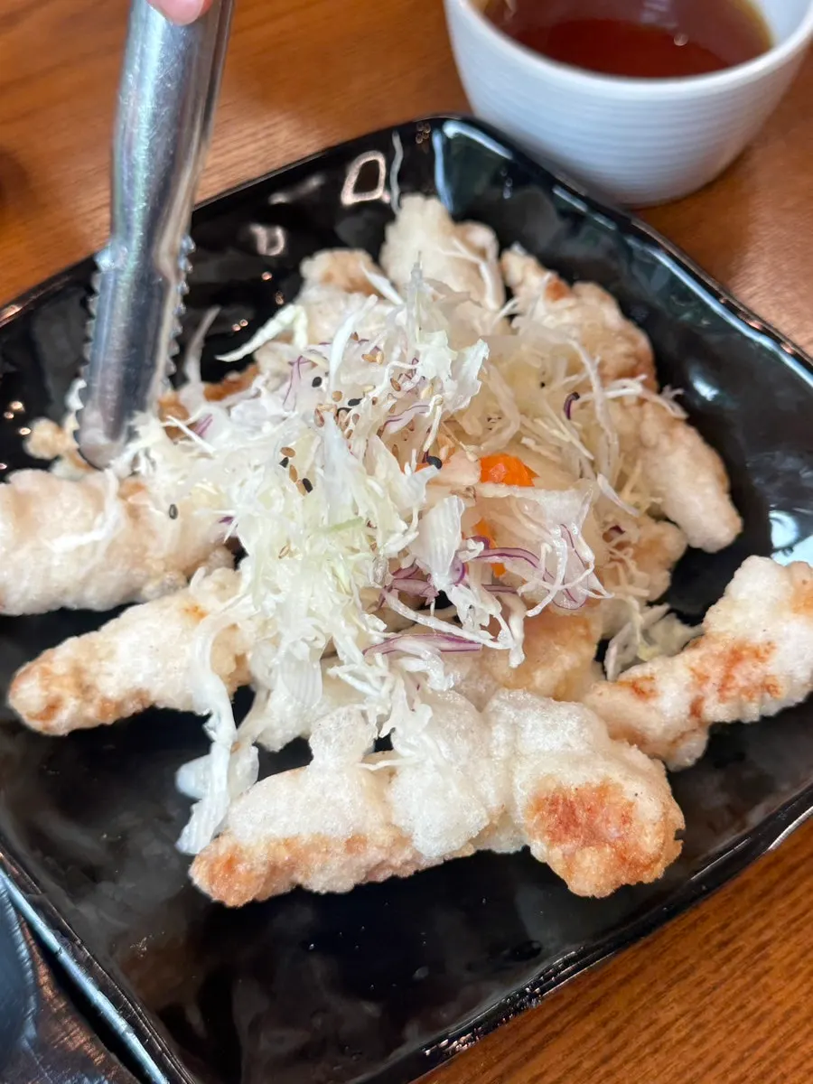 Jaengban jjajang sauce coating the noodles