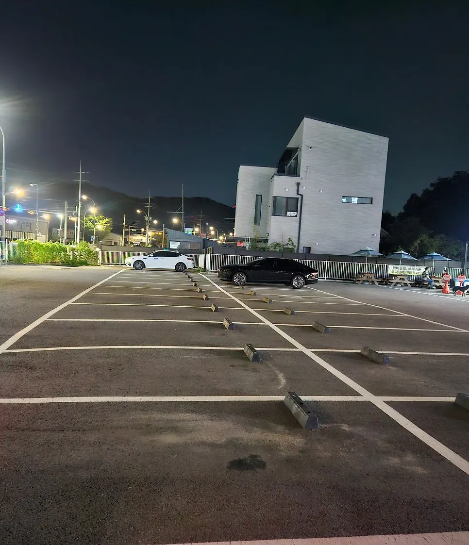 장원갑칼국수 용인기흥점 주차 공간