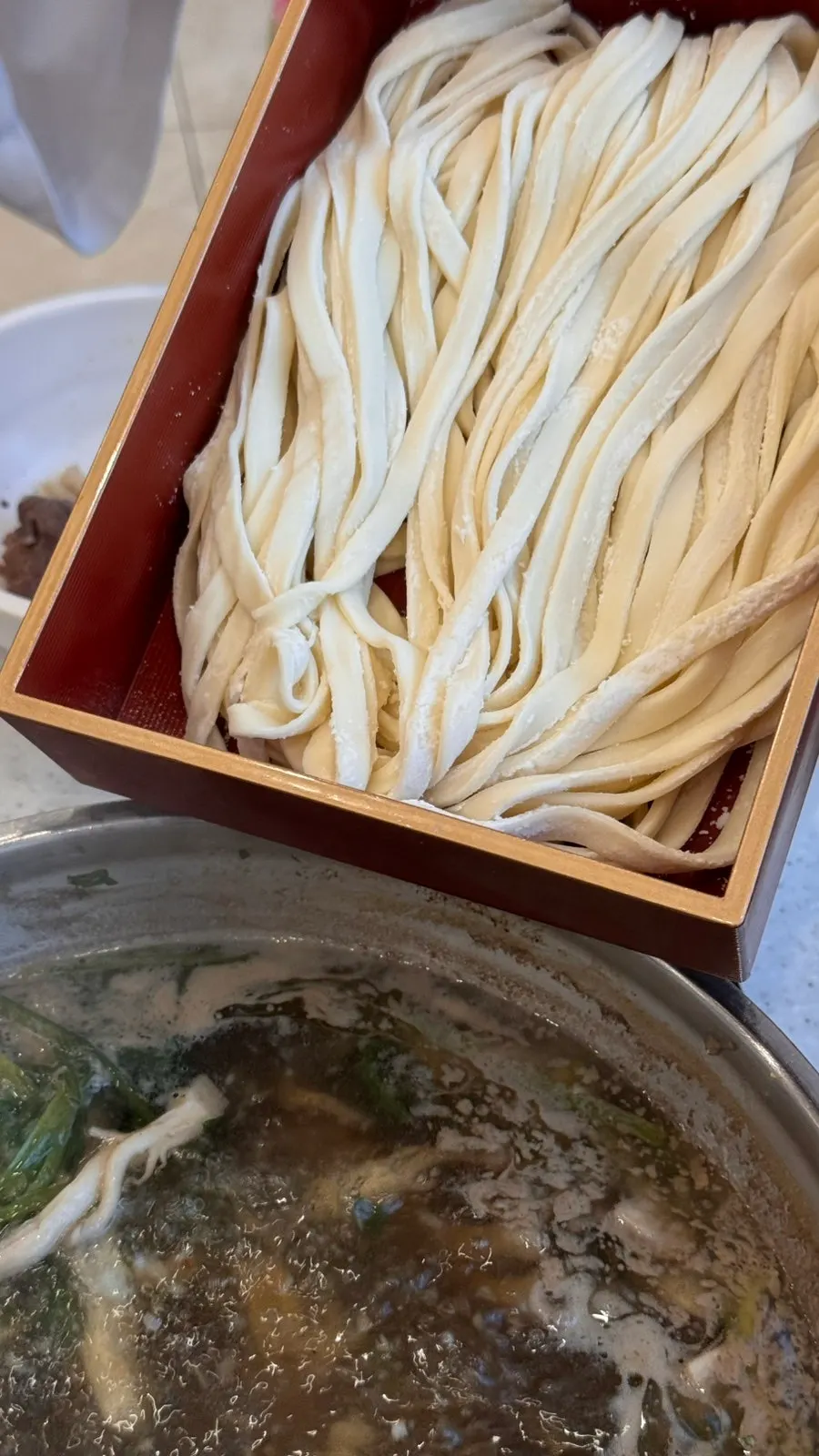 자가제면 칼국수 생면