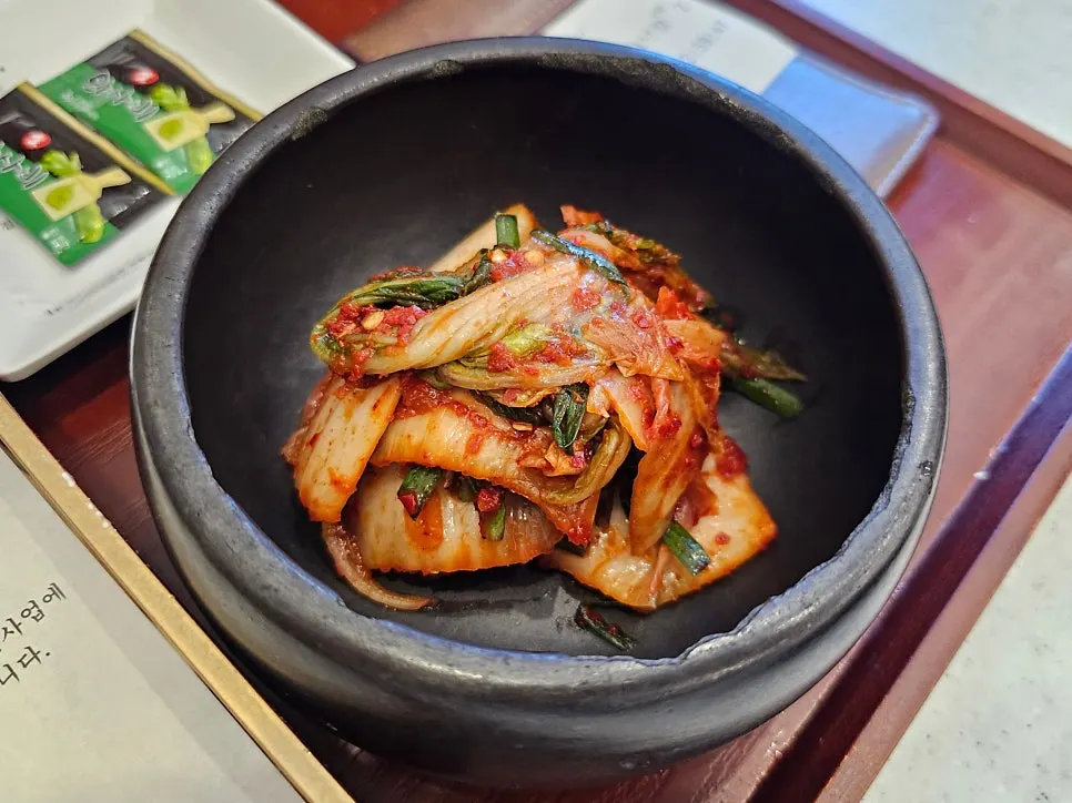 매일 담근다는 의성마늘 김치