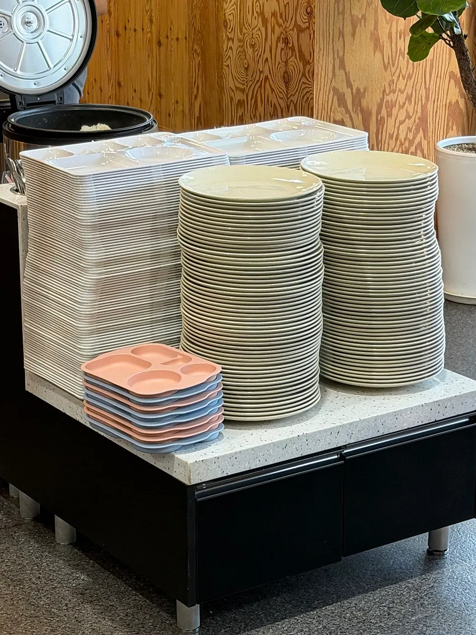 Daily Korean buffet menu information