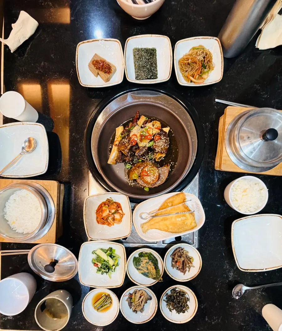Sotbap Hansang menu board
