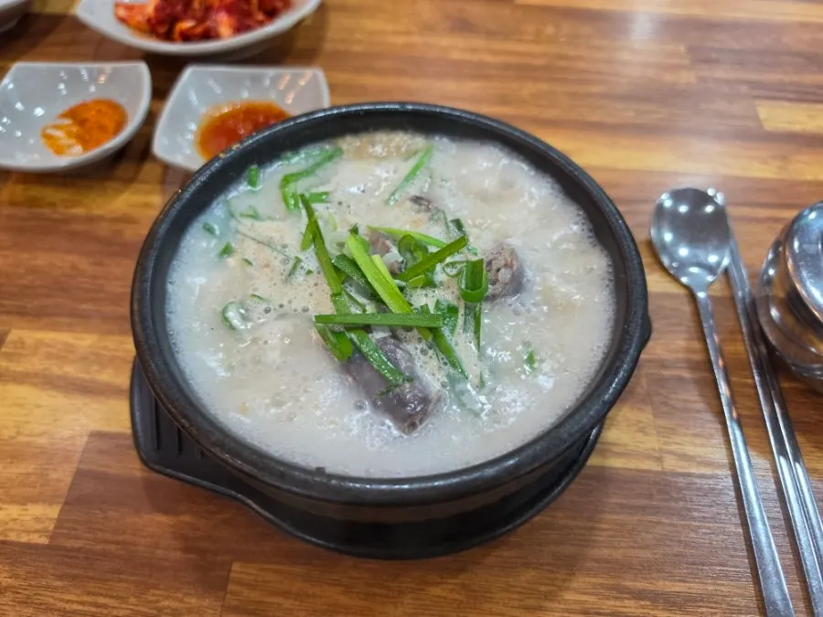 겉절이 김치와 섞박지 등 기본 반찬