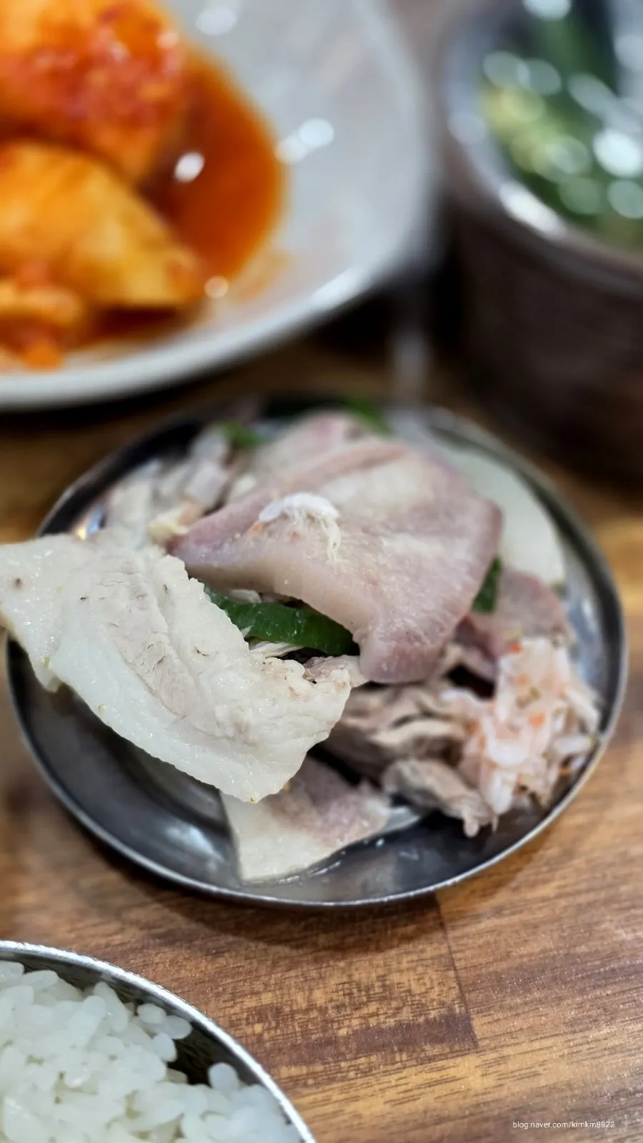 Sundaeguk filled with meoritgogi and innards