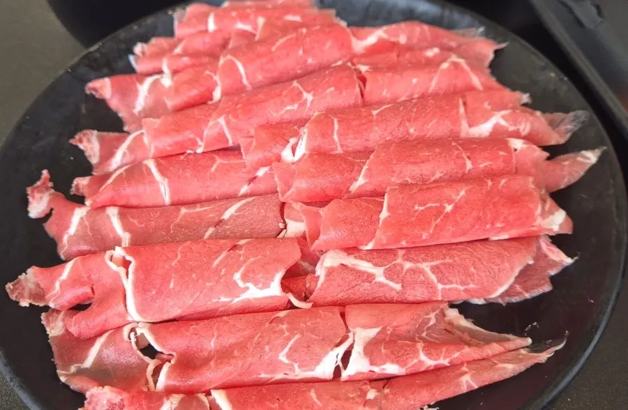 Meat for shabu-shabu