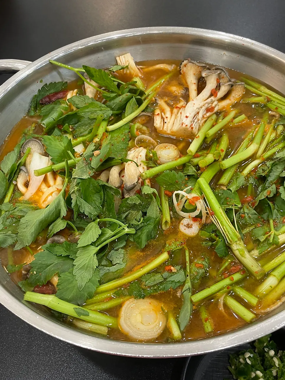 Spicy sauce with Cheongyang chili peppers