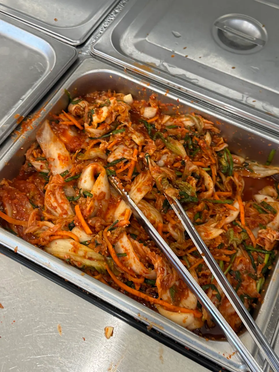 Plate of Mokpo-recipe kimchi