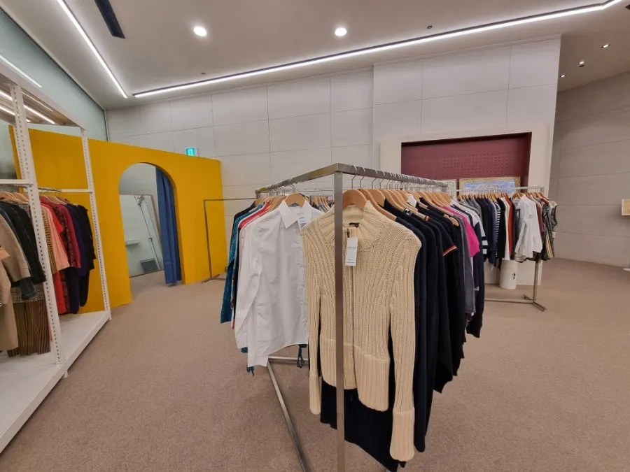 Display of various vintage fashion items in different styles