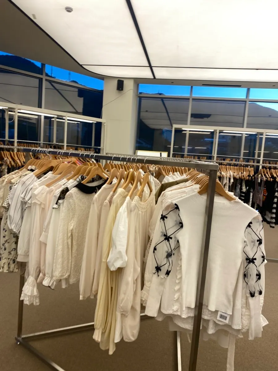 Various displays around the store