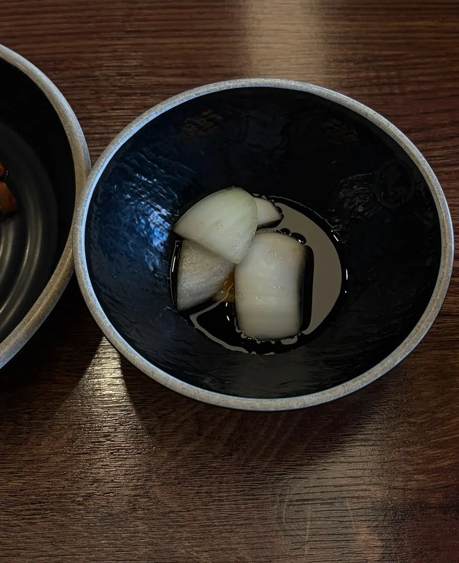 Kimchi side dish at Yongja 1 Gwanpyeong Branch