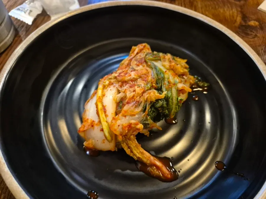 기본 칼국수 한 그릇 상차림